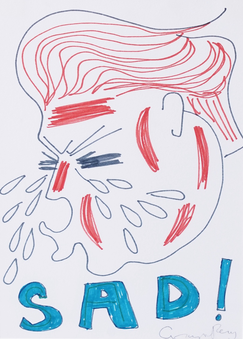 Sir Grayson Perry, b. 1960, 'Sad'